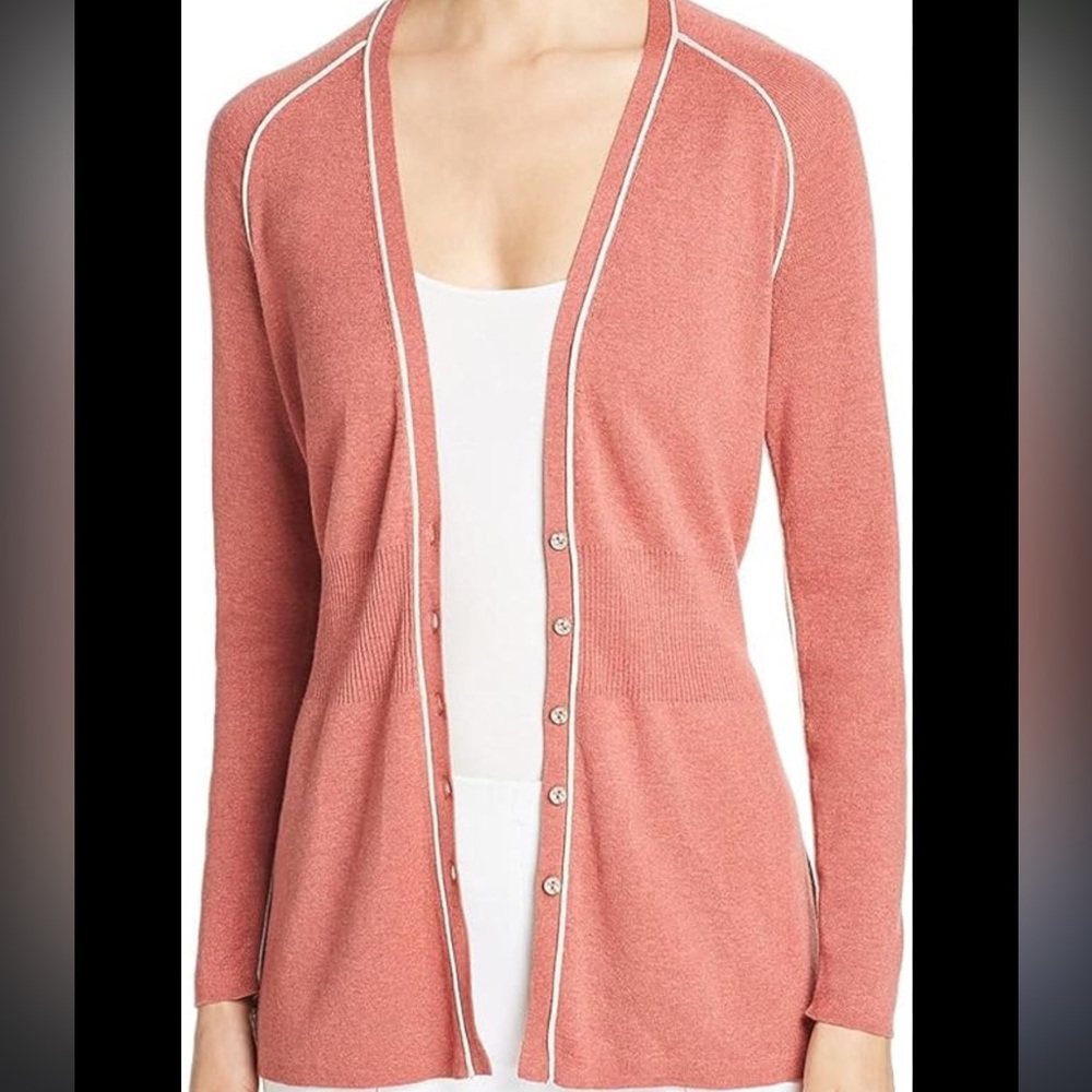 NIC+ZOE Women's Tipped‎ Cardy